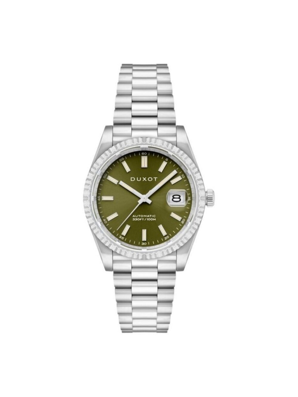 NWT Duxot Marcel Automatic Green Dial Men's Watch